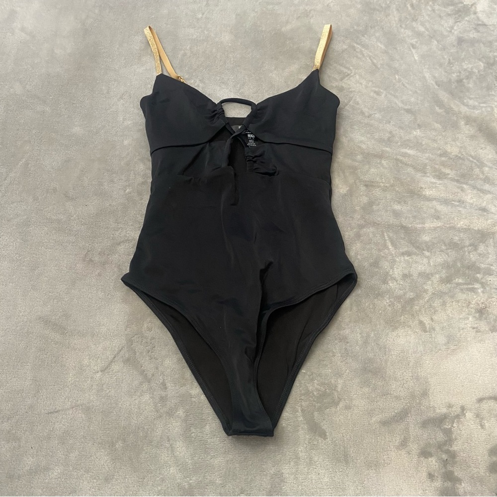 Beach Riot Black One Piece Swimsuit